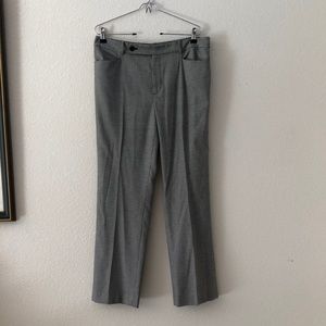 Lauren Ralph Lauren Houndstooth Boot Cut Pants Size 12